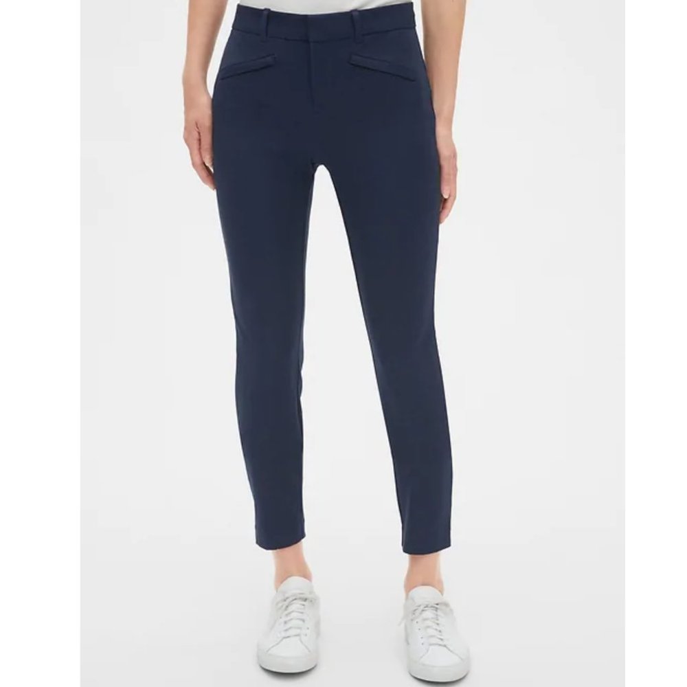 GAP Skinny Ankle Navy Blue Pants
